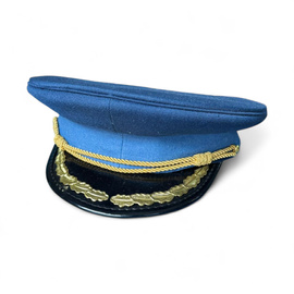 Cascheta ofiter - Surplus militar armata romana perioada RSR - Albastra - Ca noua