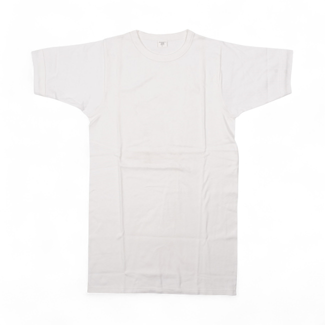 Tricou din bumbac - Surplus Militar Armata Belgiei - Alb - Ca Nou