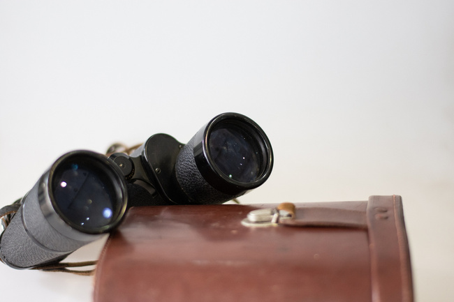 Carl Zeiss 15x50 Binocular - Carl Zeiss lenses with leather case included