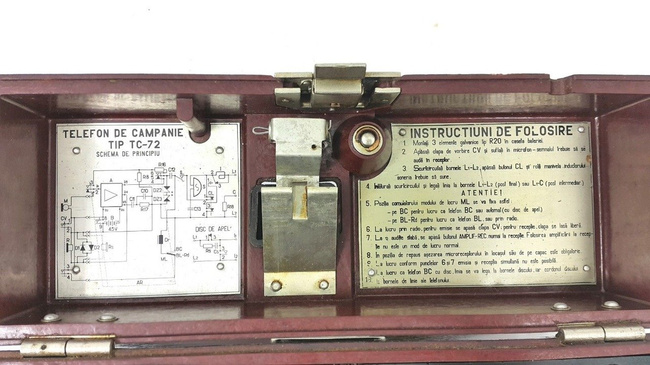 Telefon Militar de Campanie, perioada sovietică, Surplus Armata Română