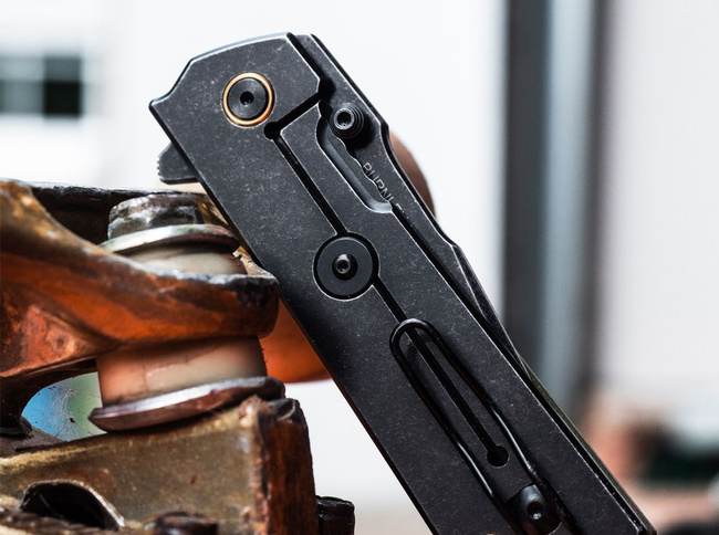 KNIFE WITH ASSISTED OPENER KIHON ASSISTED OD GREEN - BOKER PLUS