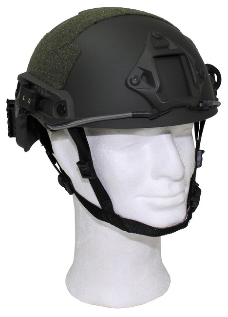 US Helmet, "FAST", OD verde, ABS-plastic