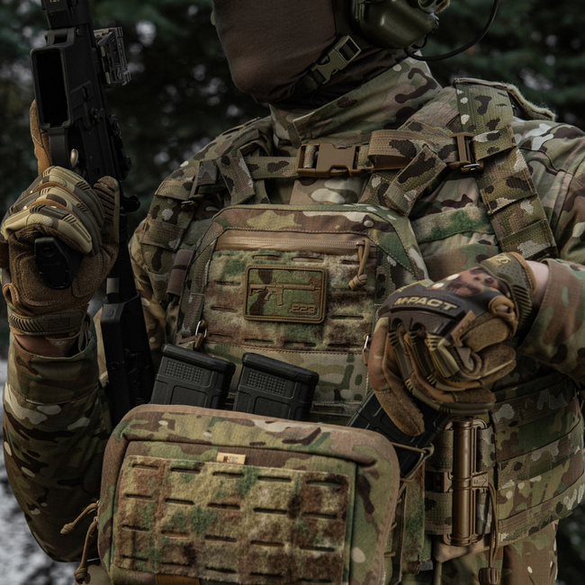 Patch AR-15 - 3D PVC - Multicam - M-TAC