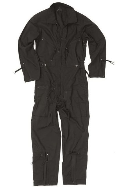 German flight coverall - Black - Mil-Tec
