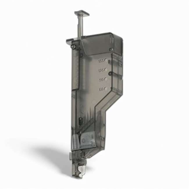 Alimentator pentru incarcatoarelor tip low-cap/mid-cap si pentru incarcatoare de pistol - 150 bile - ABS