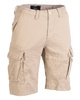 PANTALONI VINTAGE SCURTI PENTRU BARBATI, PRESPALATI, KHAKI - MIL-TEC