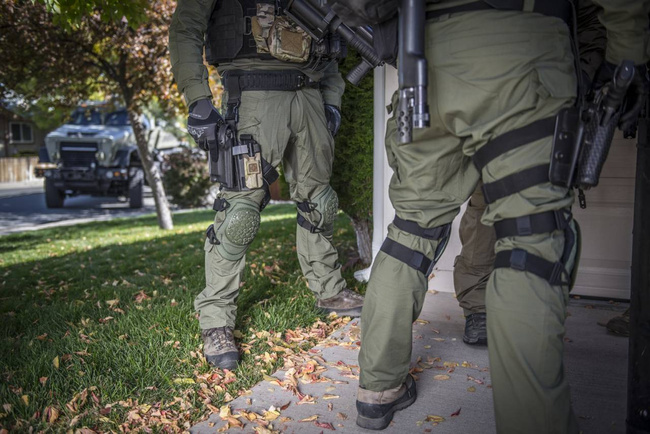 PANTALONI MBDU - NYCO RIPSTOP - Helikon-Tex - NEGRU MULTICAM