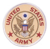 EMBLEMA U.S. ARMY 80 MM DIAMETRU