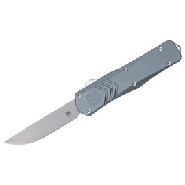 CUTIT DE BUZUNAR MEDIUM FS-X GEN II GREY DROP NOT SERRATED - CobraTec