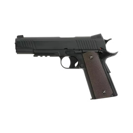 Replica Pistol Airsoft CQBP M45A1 CO2 -  Metal slide - Non-blowback - Negru