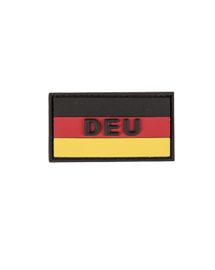 EMBLEMA, PATCH 3D CU VELCRO - STEAGUL GERMANIEI DEU - COLORAT - Mil-Tec - SMALL