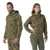 Unisex Tracer Anorak Jacket - Polycotton Stretch Ripstop - PL Woodland Camo - Helikon Tex