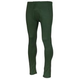 LONG UNDERWEAR PANTS FOR WINTER - UKRAINIAN ARMY MILITARY SURPLUS - OD GREEN - LIKE NEW