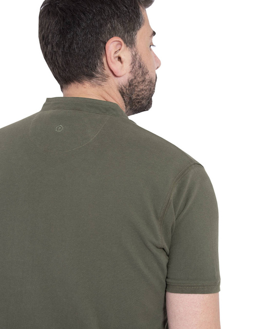 TRICOU - "LEVANTES HENLEY" - PENTAGON® - VERDE CAMO
