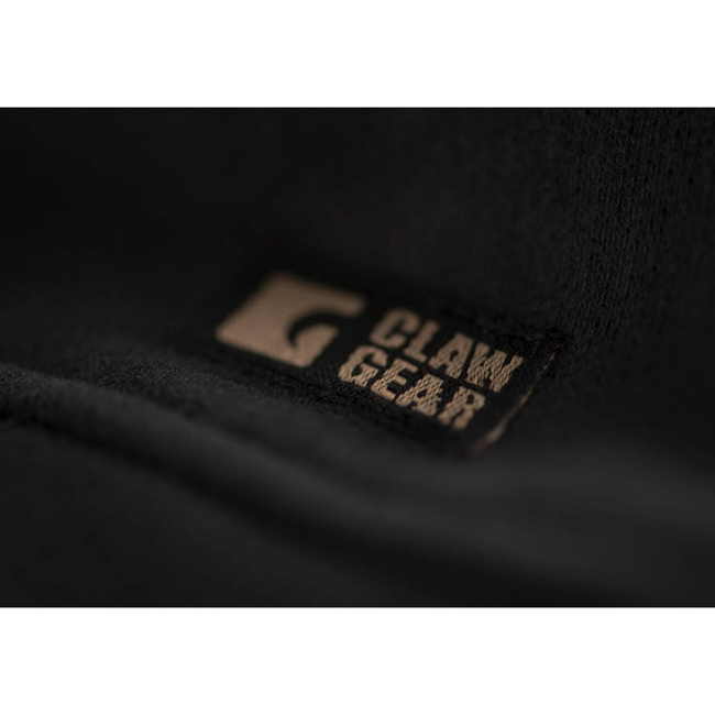HANORAC CU FERMOAR SI LOGO CG - NEGRU - CLAWGEAR