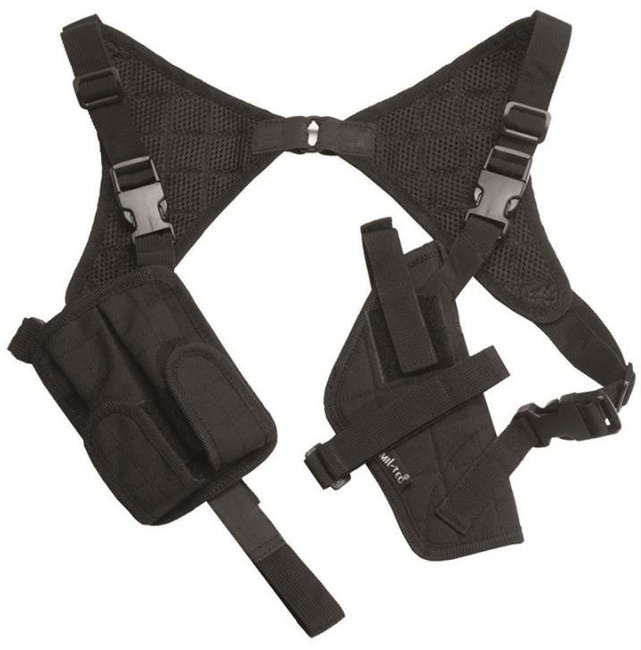 TOC, HOLSTER TIP HAM PENTRU UMERI - Mil-Tec - NEGRU