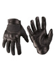 BLACK LEATHER/ARAMIDE TACTICAL GLOVES