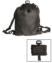 RUCSAC COMPACT - 44 x 35 CM - NEGRU