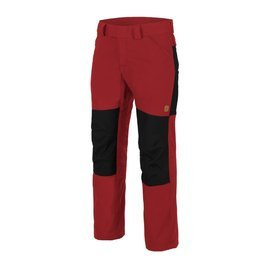 HELIKON - PANTALONI - WOODSMAN - ROSU APRINS / NEGRU