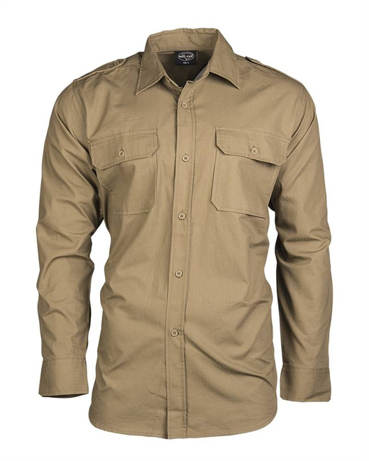 FIELD SHIRT - COTTON RIPSTOP - Mil-Tec - COYOTE