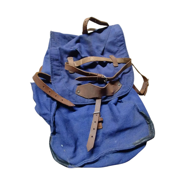 RANITA MILITARA VINTAGE - SECURITATE - SURPLUS RAR ARMATA ROMANA RSR - ALBASTRA - IN STARE BUNA