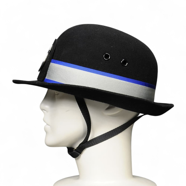 Cascheta pentru femei PCSO - COMMUNITY SUPPORT OFFICER - METROPOLITAN POLICE -Surplus militar Armata Britanica UK - Neagra - Uzata