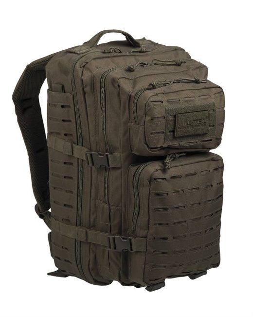 US ASSAULT BACKPACK - LASER CUT - 36 L - OD