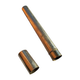 CUTIE ORIGINALA TERMOMETRU - HAUPTNER - 1941 - OTEL INOXIDABIL - SURPLUS MILITAR ARMATA ROMANA - IN STARE BUNA