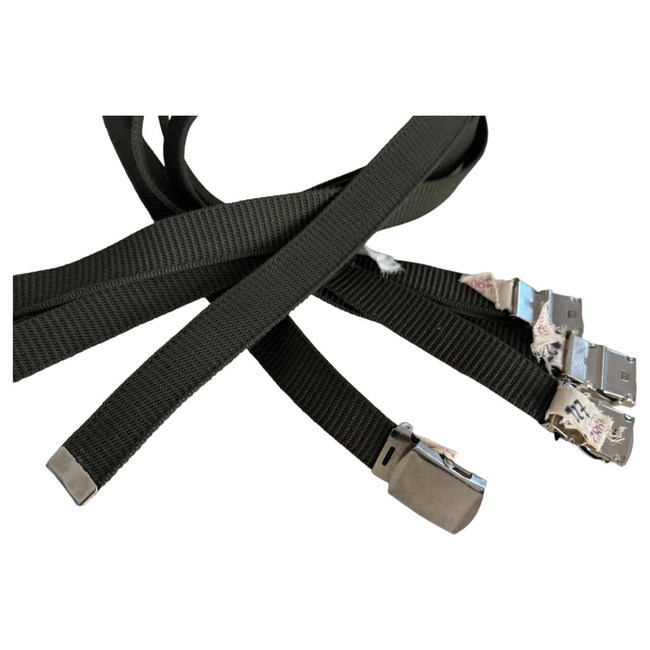 CUREA DIN MATERIAL TEXTIL CU PAFTA METALICA - SURPLUS MILITAR ARMATA ROMANA - VERDE OD - CA NOUA