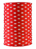 NECK GAITER, WARMER RED WHITE