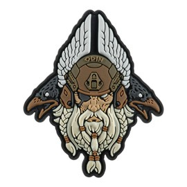 PATCH ODIN TACTICAL 3D PVC - ALB/COYOTE - M-TAC