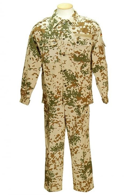 COSTUM GERMAN ARMY STYLE TROPICAL CAMO FIELD SUIT IMPORT