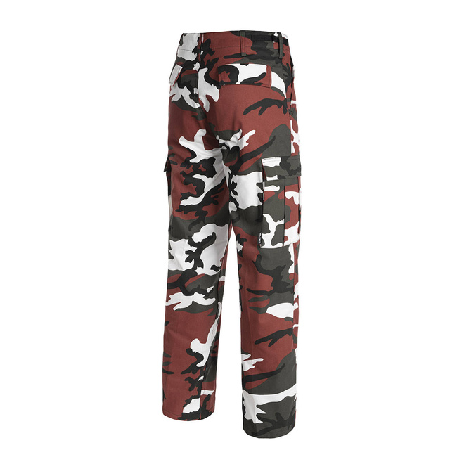 PANTALONI AMERICANI DE TEREN RANGER - STIL BDU - CAMO ROSU