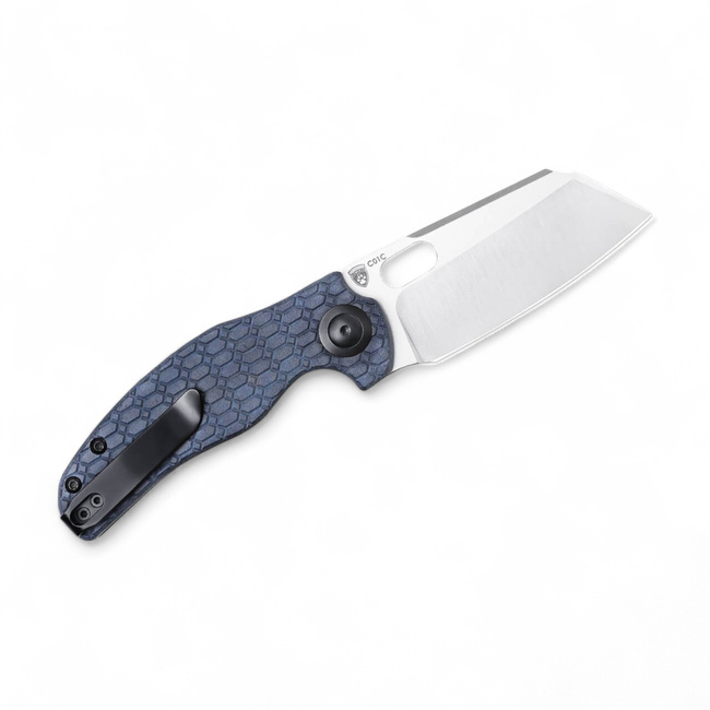 Cutit de buzunar EDC Sheepdog C01C Richlite - Albastru