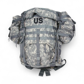 Rucsac Molle II cu cadru metalic extern - Surplus Militar Armata SUA - Camuflaj ACU - Uzat