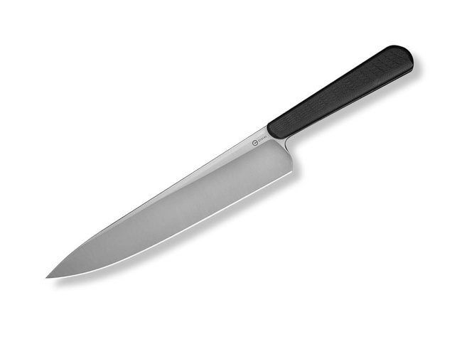Cutit de bucatar Cibus - lama 14C28N - Milled Black G10 - Civivi