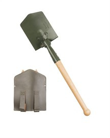 LOPATA PLIABILA CU HUSA DIN PIELE - ARMATA GERMANA - MILTEC