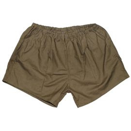 PANTALONI SCURTI, SORT - VERDE OD - SURPLUS MILITAR ARMATA CEHOSLOVACA - CA NOI
