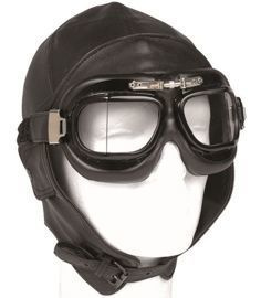 Casca de aviator, Neagra