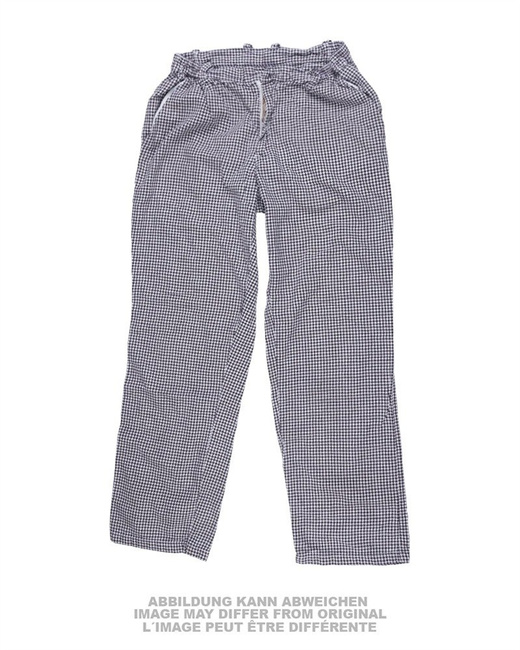 GERMAN CATERING SERVICE PANTS PLAID LIKE NEW