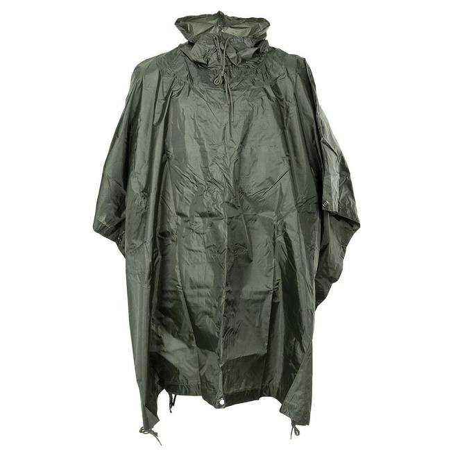 RIP-STOP PONCHO, RAINCOAT - 144 x 223 CM - MFH® - OD GREEN