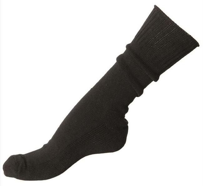 Cotton socks - Military surplus from the US Army - Black