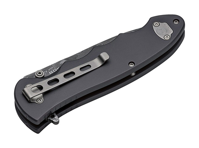 Böker Manufaktur Solingen Leopard-Damascus III Collection pocket knife