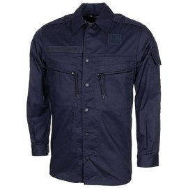 WORK JACKET, BLUE - MILITARY SURPLUS FROM DUTCH ARMY - USED
