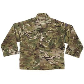 JACHETA COMBAT TROPICAL - CAMUFLAJ MTP - SURPLUS MILITAR BRITANIC - UZATA