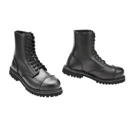 Tactical boots with 10 eyelets Phantom - Brandit - Black