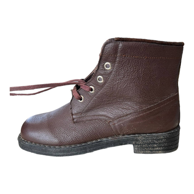 GHETE MARO DIN PIELE - SURPLUS MILITAR DE LA ARMATA ROMANA - CA NOI