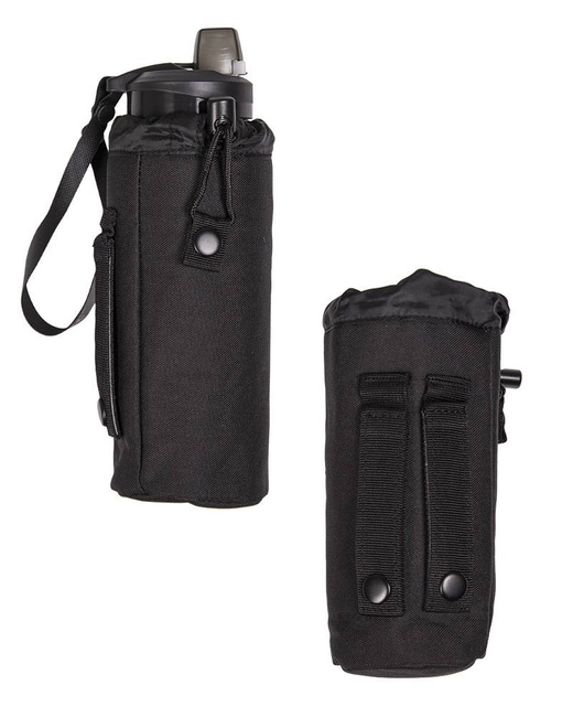 BOTTLE COVER WITH MOLLE SYSTEM - Mil-Tec - BLACK