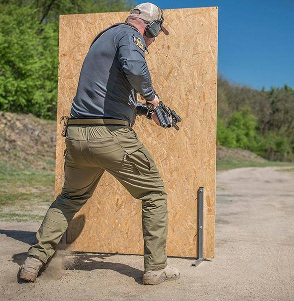 PANTALONI TACTICI - HYBRID TACTICAL - POLIBUMBAC RIPSTOP - Helikon-Tex - OD (Olive Drab)
