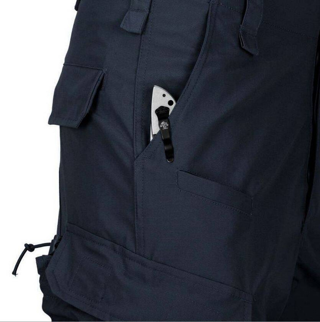 CPU PANTS - POLYCOTTON RIPSTOP - Helikon-Tex - NAVY BLUE